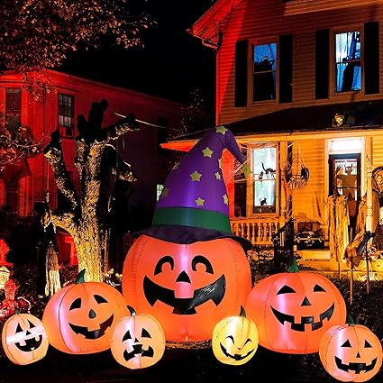 Joiedomi Décorations D'extérieur Gonflables Pour Halloween, Coffre