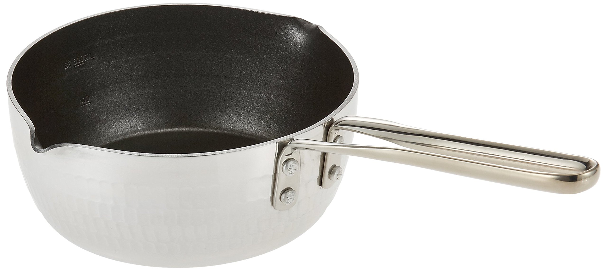 Cocotte IH TKG 16cm en aluminium antiadhésif avec fond induction pour cuisson homogène sans attacher