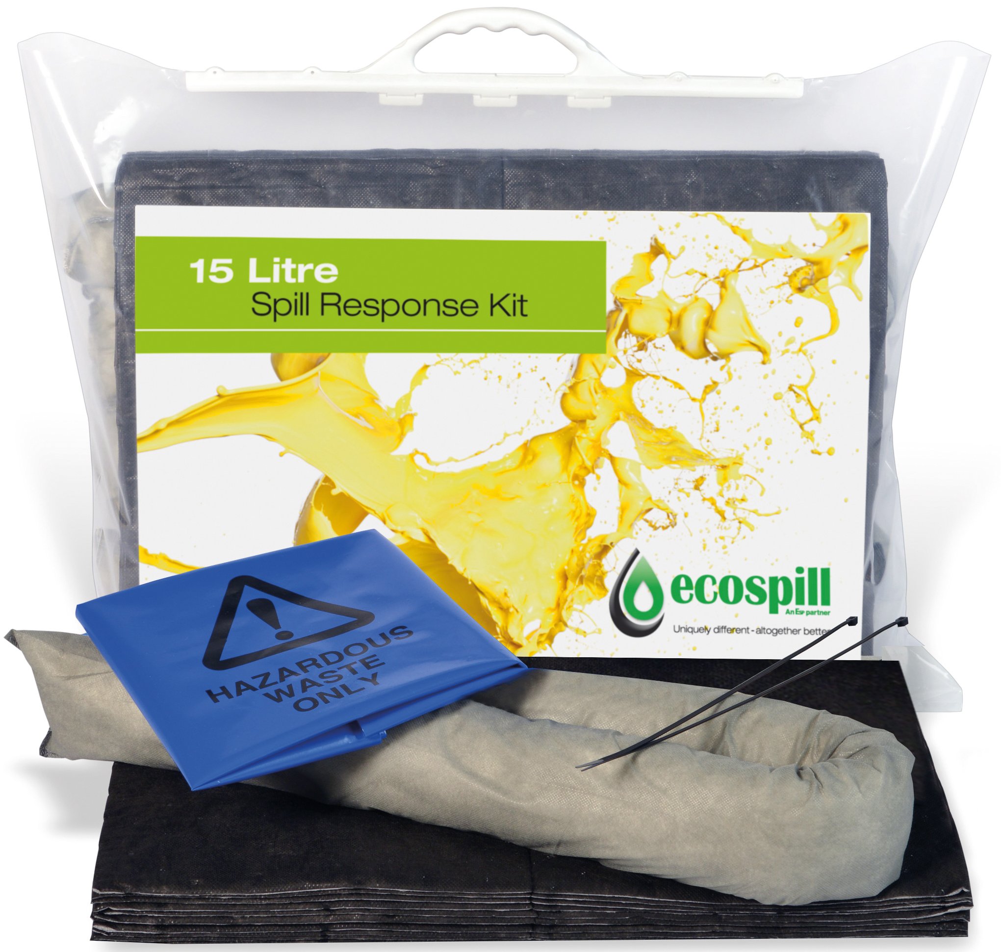 Maintenance Clip Top Spill Kit - 15 Litre - Portable - Ecospill MAISK15
