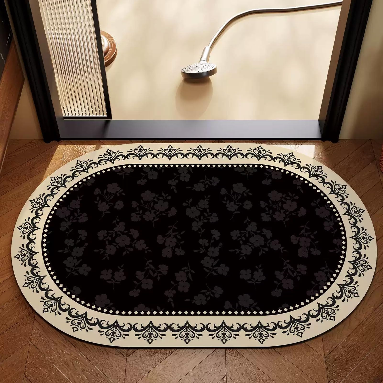 Tappetino Assorbente in diatomea per Ingresso, Doccia e Bagno, Morbido e ad Asciugatura Rapida, Ideale per Pavimento Doccia, Vasca, lavandino, corridoio, Passaggio, Cucina, Ingresso, antisc