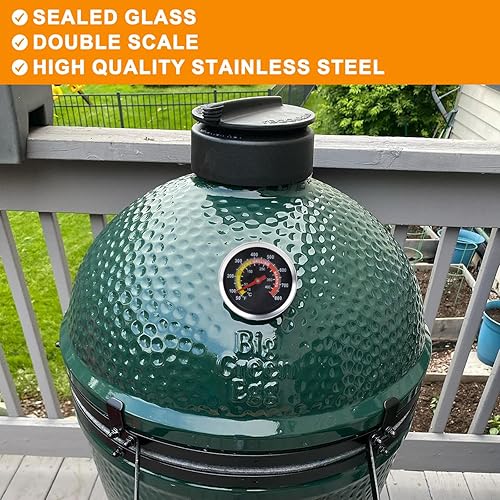 Miniatura 42 de Medidor de termómetro para ahumador Oklahoma Joe's Accesorios para ahumadores 3695528R06 Oklahoma Joe Parrilla Indicador de calor preciso para la 3