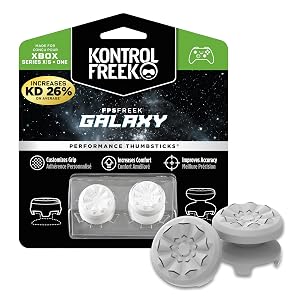 KontrolFreek FPS Freek Galaxy White for Xbox One and Xbox Series X Controller Performance Thumbsticks 1 High-Rise 1