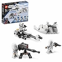 LEGO Star Wars Battle Pack Soldati Artici, Giocattolo da Costruire con 4 Minifigure
