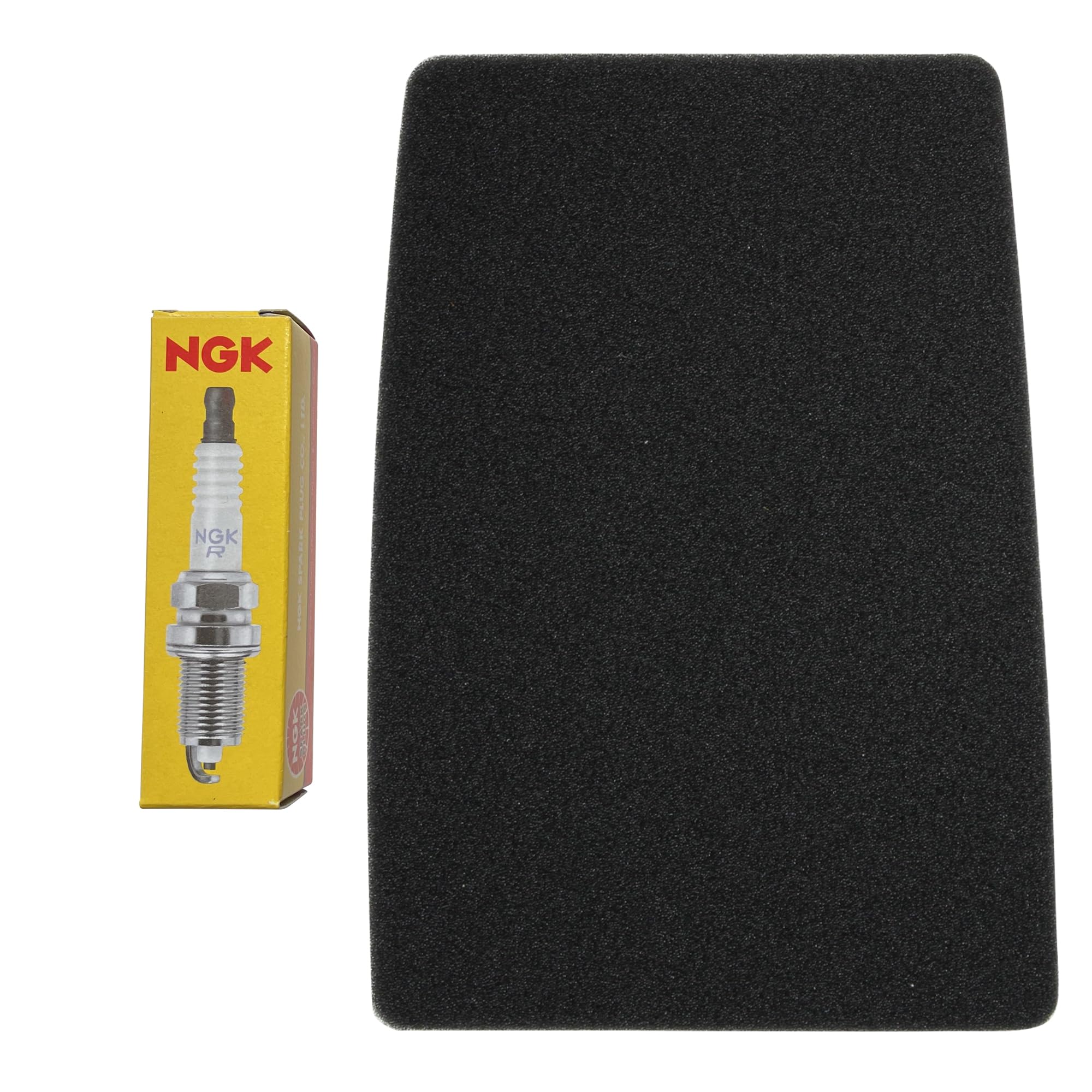 compatible replacement for Yamaha Raptor 50 80 YFM50 YFM80 ATV air filter WITH SPARK PLUG