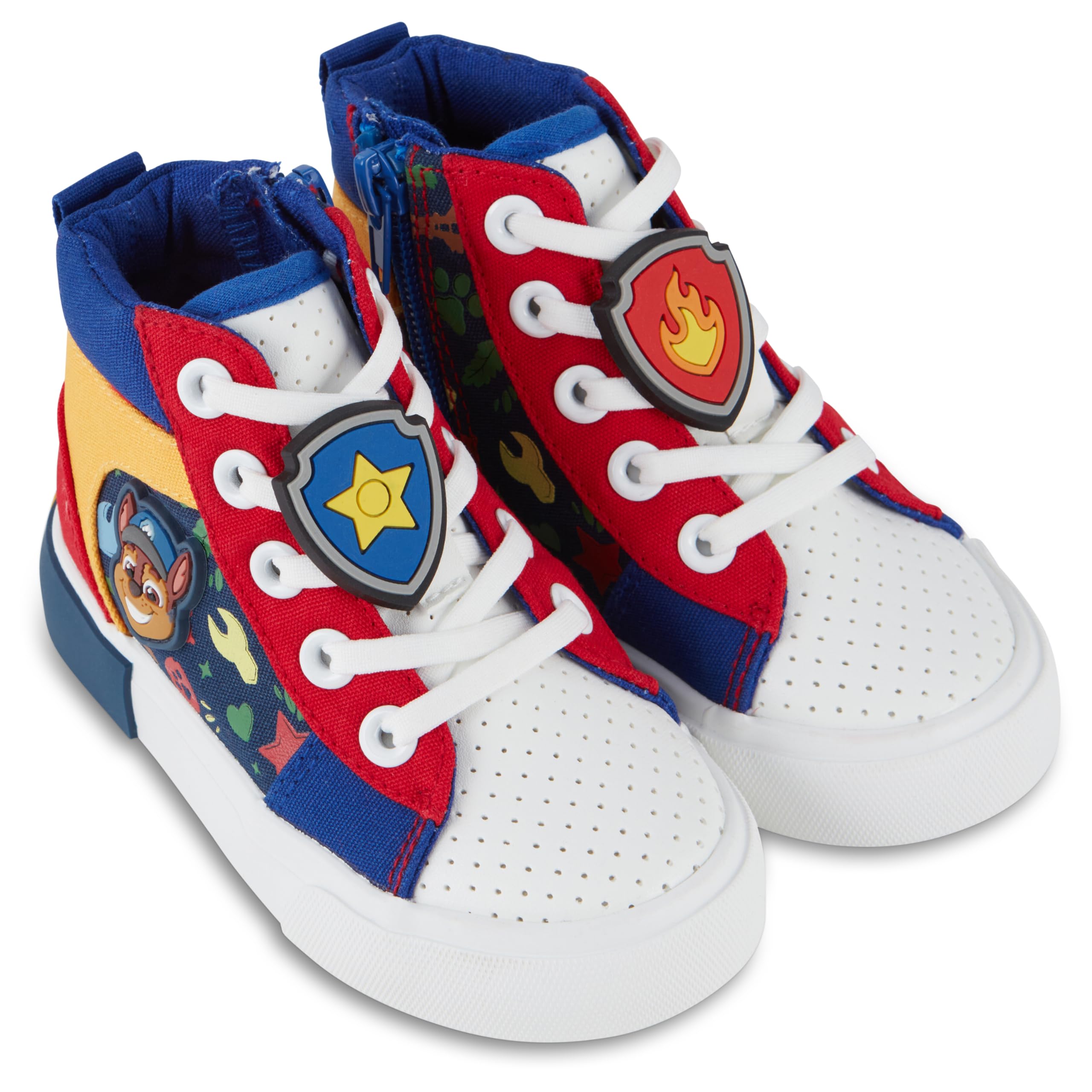 Paw Patrol, scarpe da ginnastica alte da bambino, modello Chase, Marshall, Zuma, scarpe da ginnastica alte alte Paw Patrol