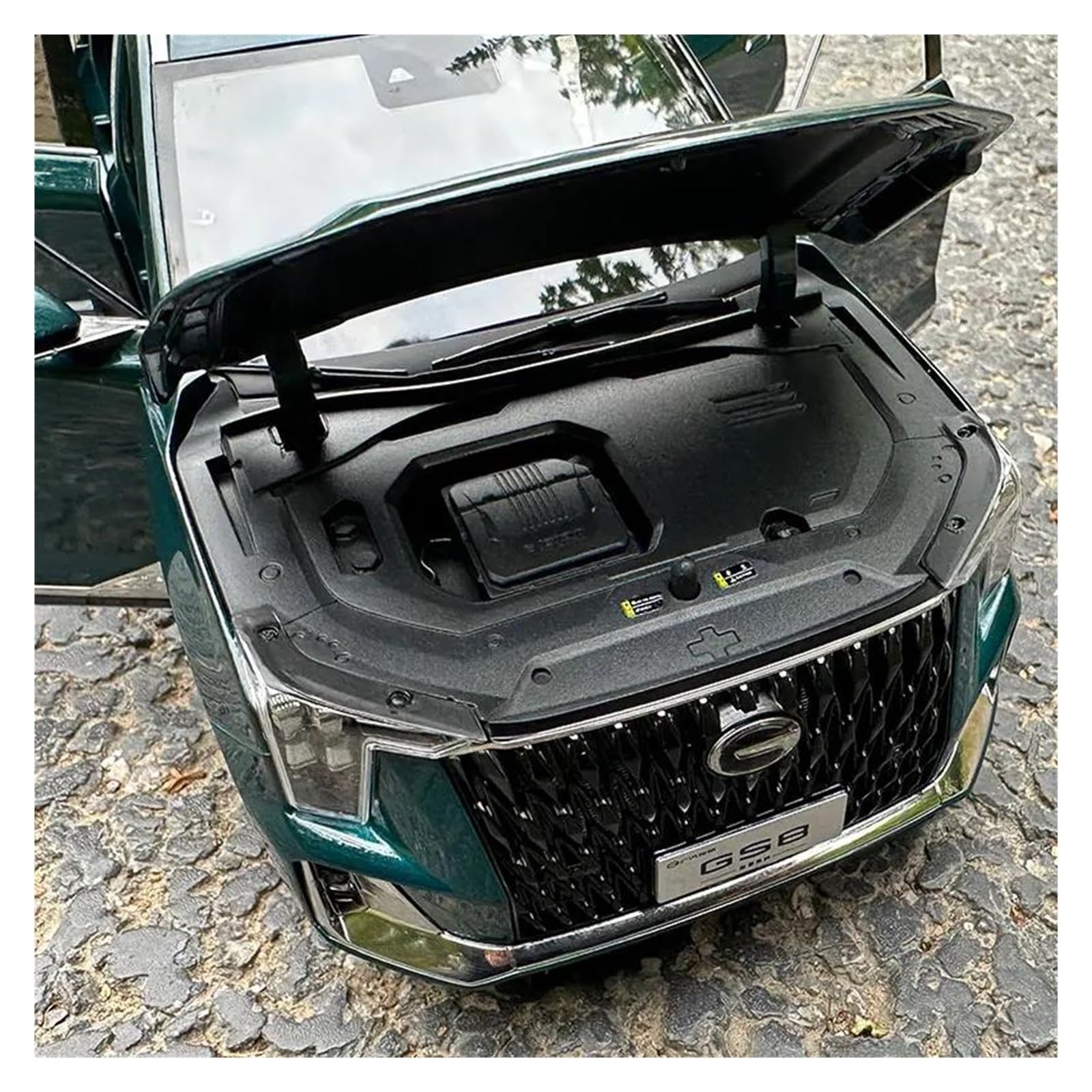 Modele w skali 1: 18 dla GAC ​​Trumpchi GS8 Model GS8 drugiej generacji 2022, model samochodu ze stopu odlewanego ciśnieniowo Model metalowy