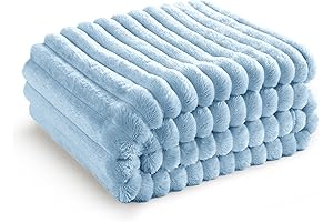 Bedsure Blue Fleece Blanket: The Perfect Soft and Cozy Throw for Comfort and Style