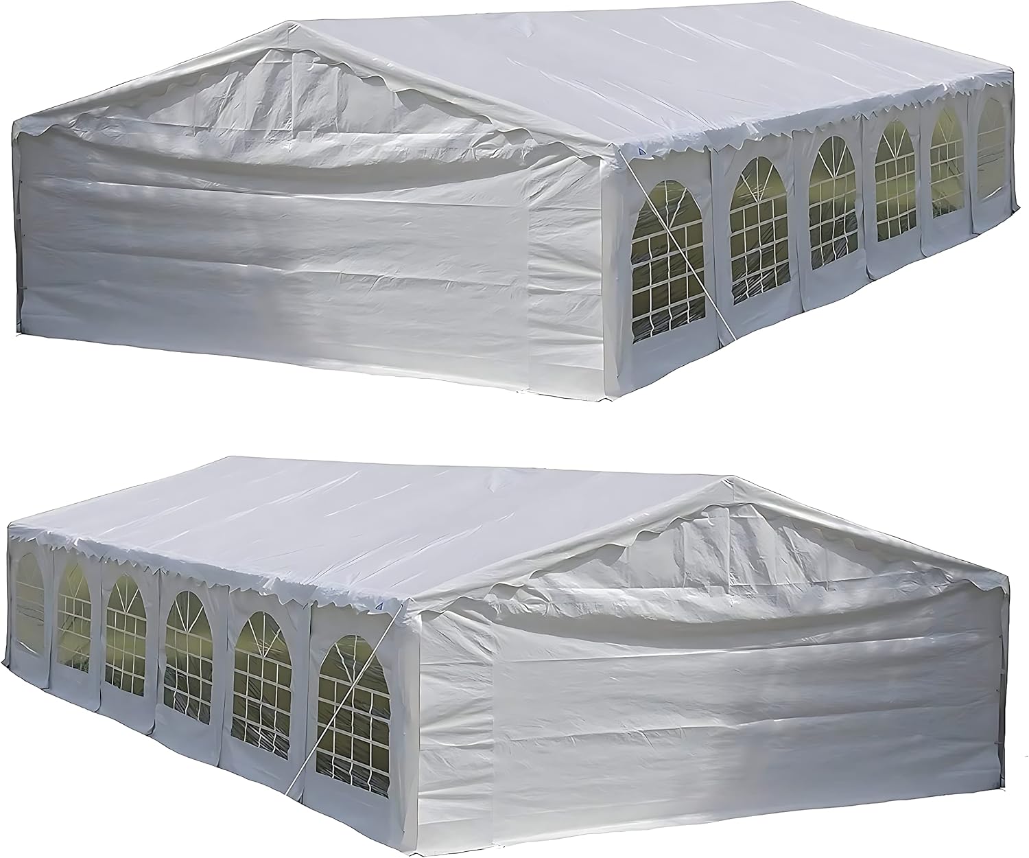 DELTA 40'x20' Budget PVC Party Tent, Tents for Parties, Large Outdoor Event Wedding Tent Canopy,Carpas para Fiestas with Waterproof Top