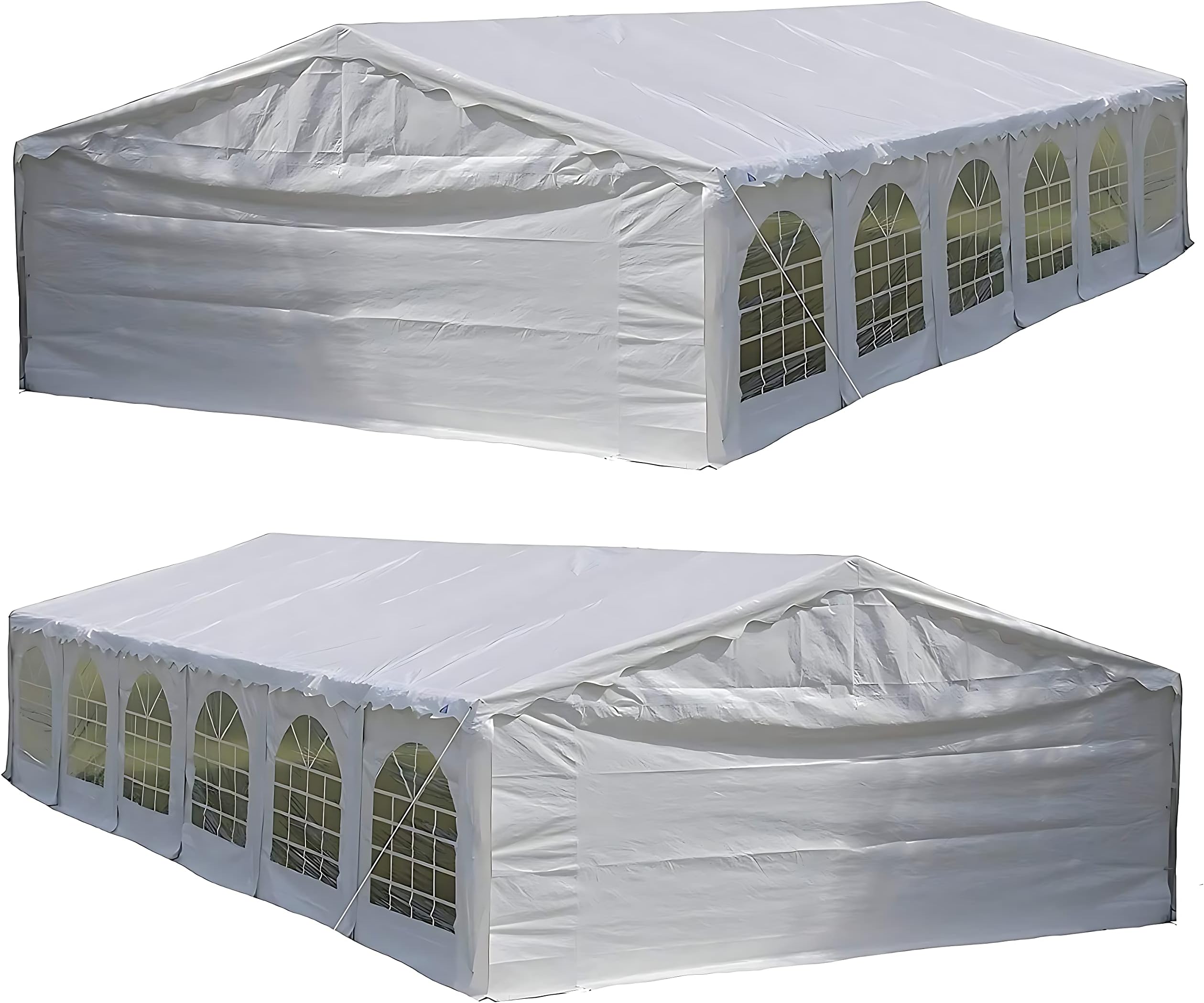 - DELTA 40'x20' Budget PVC Party Tent, Tents for Parties, Large Outdoor Event Wedding Tent Canopy,Carpas para Fiestas with Waterproof Top