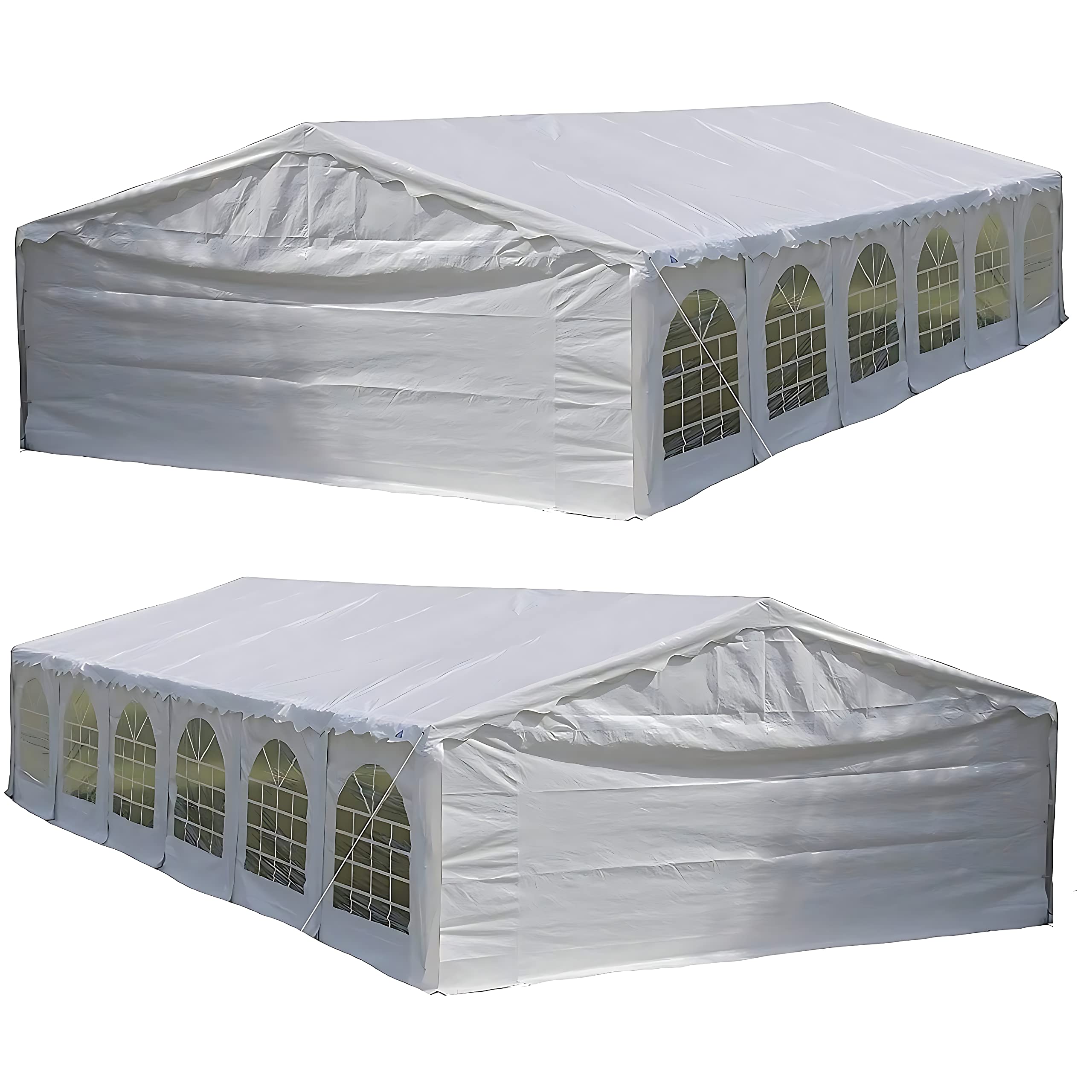 40'x20' Budget PVC TentParty Tent, Tents for Parties, Large Outdoor Event W...