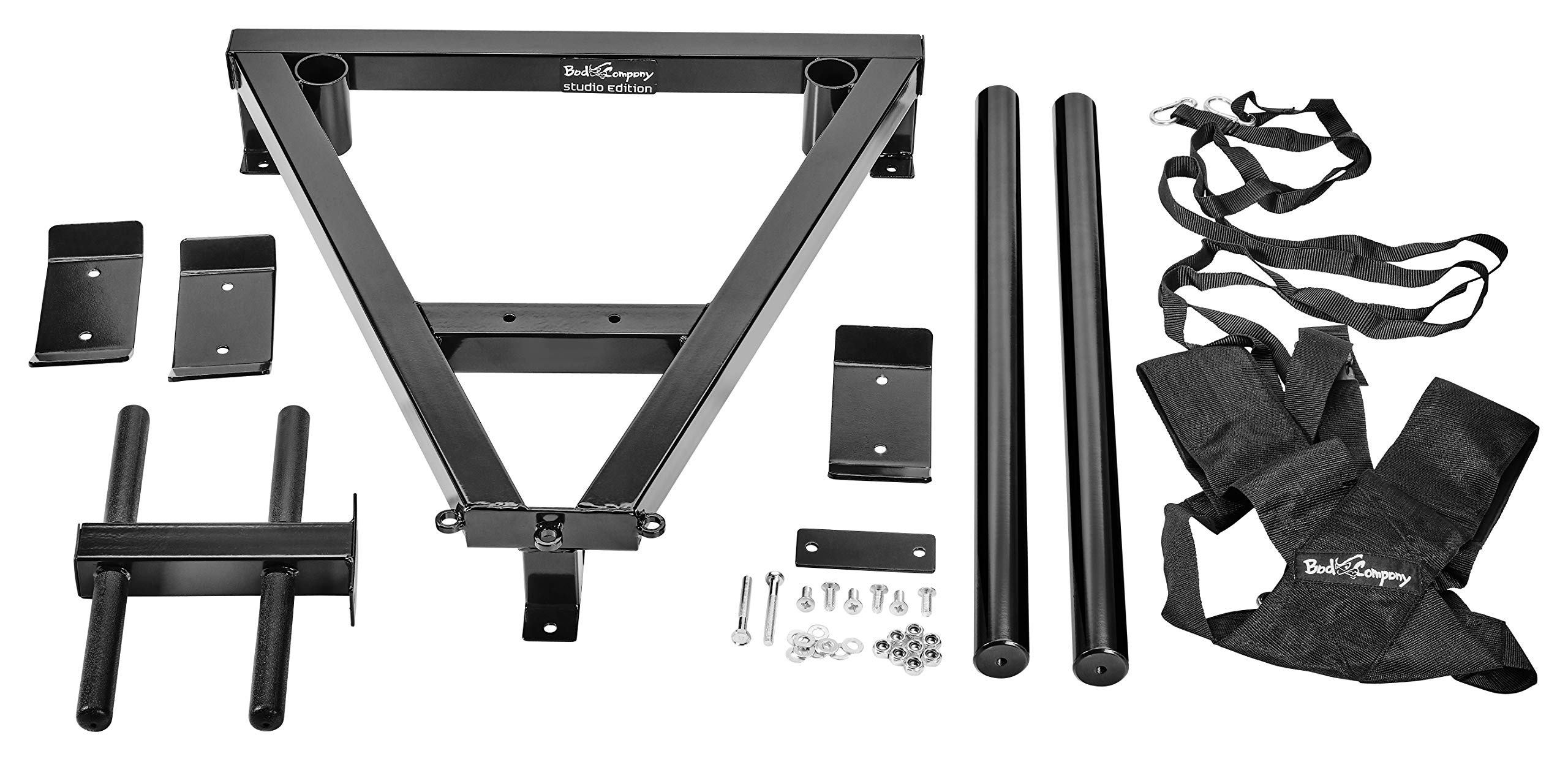 Bad Company Power Gym Sled inkl. Zug-Geschirr I Sprint und Gewichts-Schlitten für Ausdauer- und Schnelligkeitstraining I BCA-132