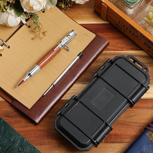 Miniatura 32 de Crtiin Bolt Action - Bolígrafo de acción con caja de regalo, bolígrafo táctico sólido para amantes de las armas con recambios de tinta negra