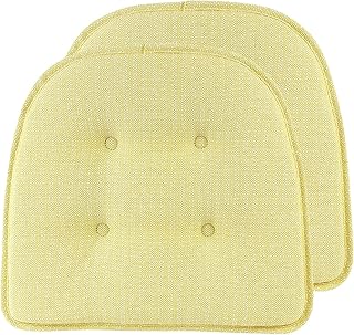 Klear Vu Omega Non-Slip Chair Cushions, Assembled in USA, U-Shaped Skid-...