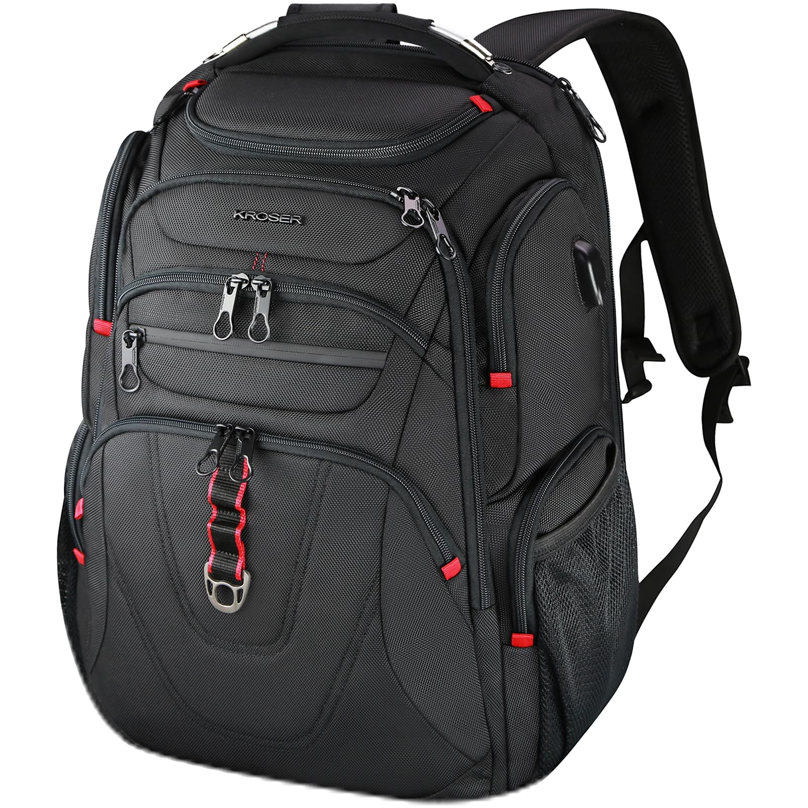 KROSER TSA Friendly Travel Laptop Backpack 17.3 Inch