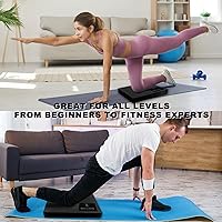 Vista 4 de Almohadilla de equilibrio de espuma, almohadilla de estabilidad de 5 billones para terapia física, almohadilla de equilibrio antideslizante