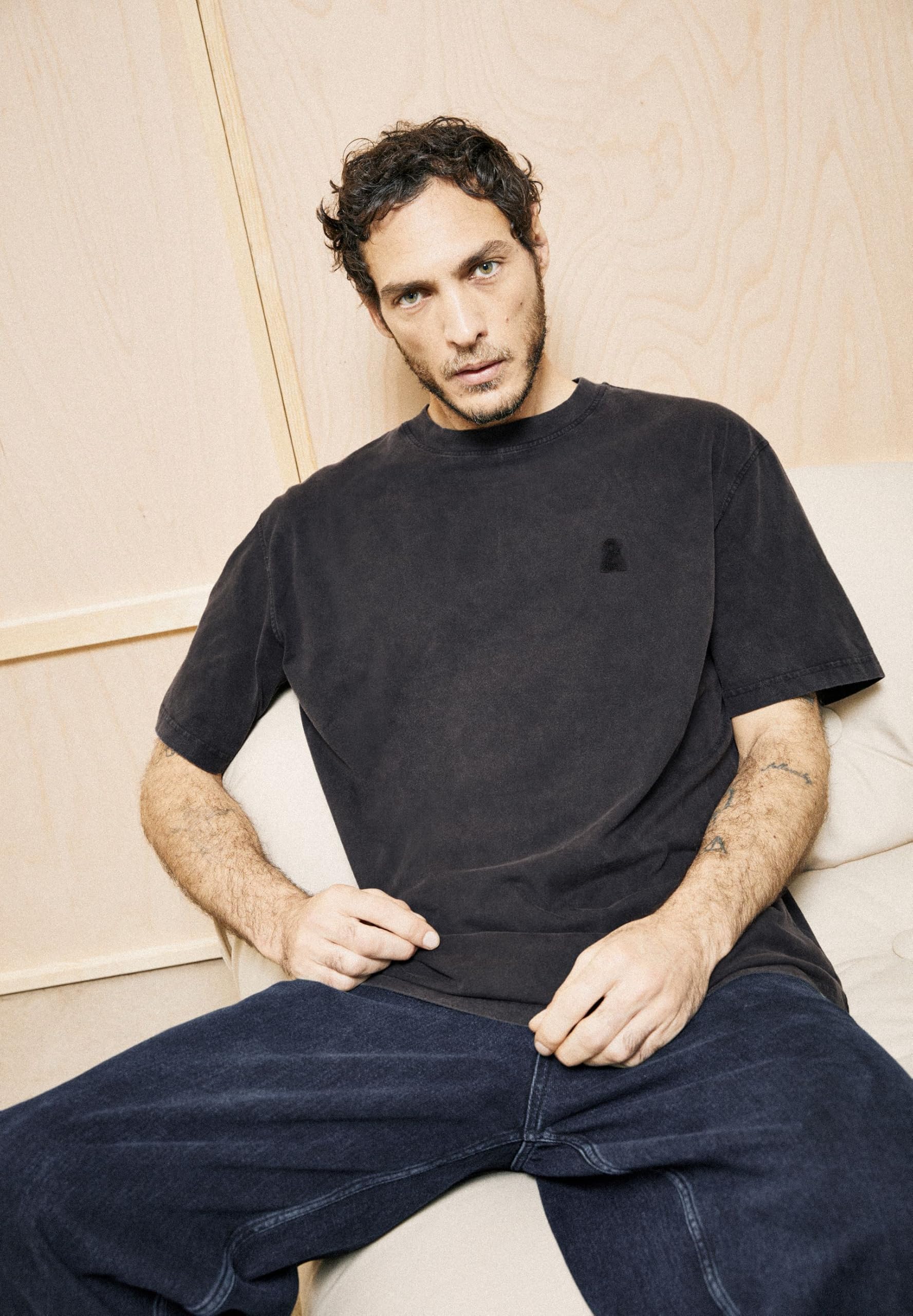 ARMEDANGELS Herren T-Shirt aus 100% Bio-Baumwolle Iconic Å MAARKOS Relaxed Fit