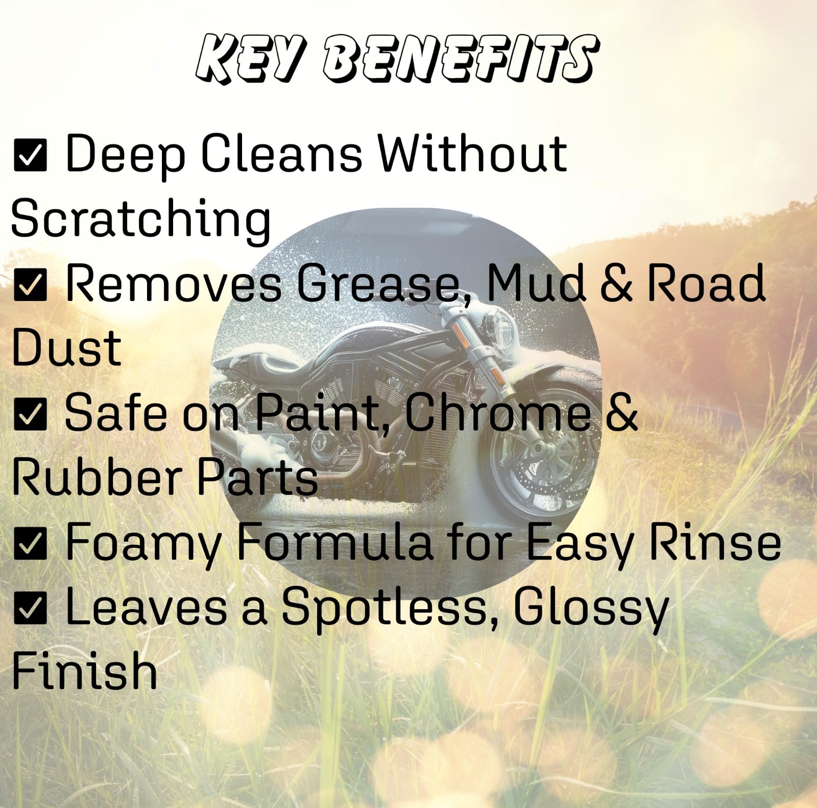 swacch High Foaming Bike Shampoo Formulated For Ampere Zeal Ex I Thick Foam with Wax Coat I Non-Toxic Formula I Ph Balanced I Super Saver Pack I Premium Wax Formulation I Glossy & Shine I 1 Litre 2