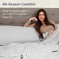 Vista 242 de Sábana encimera de bolsillo profundo, más suave que el algodón egipcio, 1 sábana encimera para colchón tamaño Queen