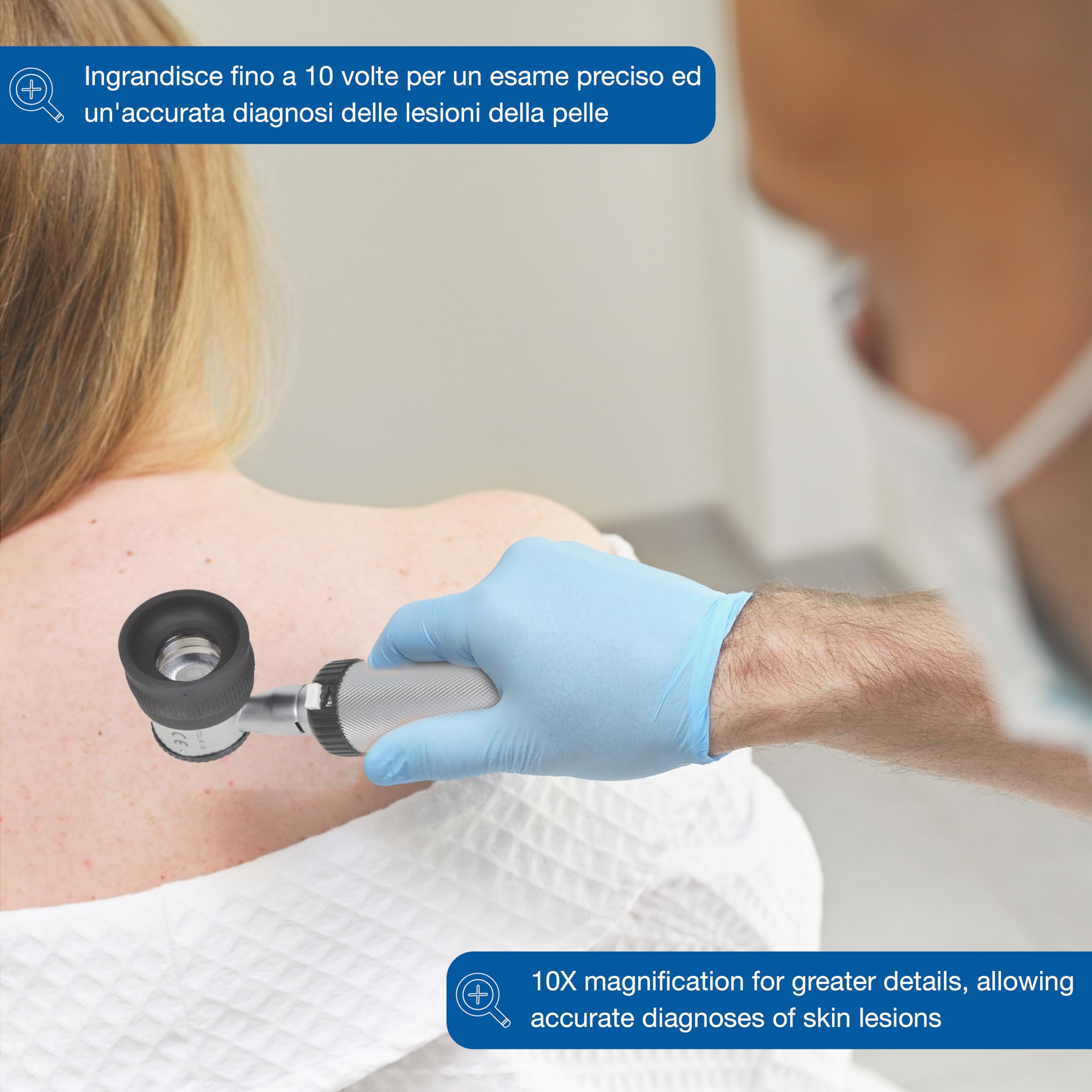 Gima Dermatoscopio 2000, Luce Alogena Xenon