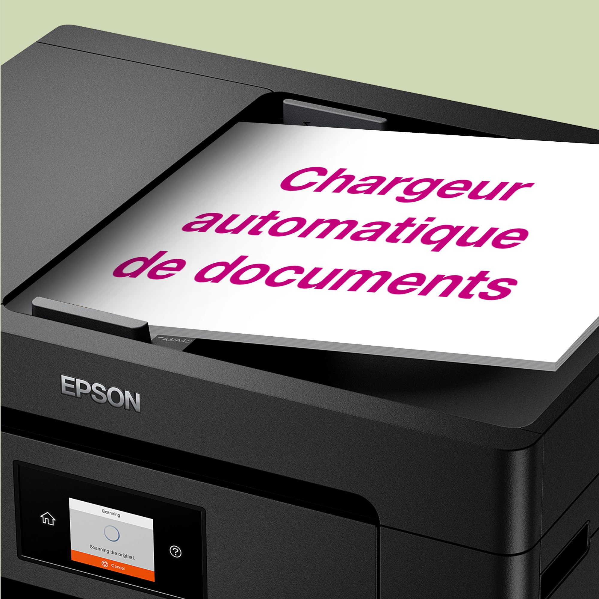 EPSON WorkForce WF-7830DTW Imprimante A3 4-en-1 recto-verso WiFi Direct Ethernet PrecisionCore 25ppm Noir 12ppm Couleur
