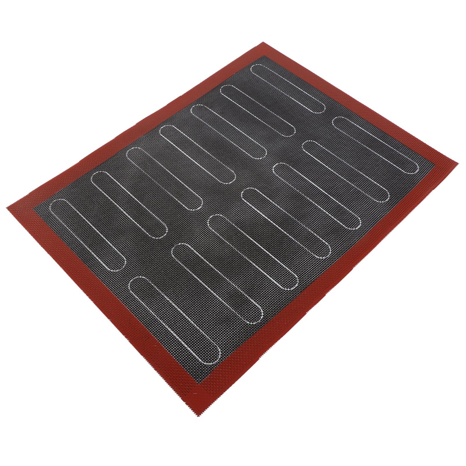 Tapis de cuisson en silicone réutilisable 30x40 cm antiadhésif pour four