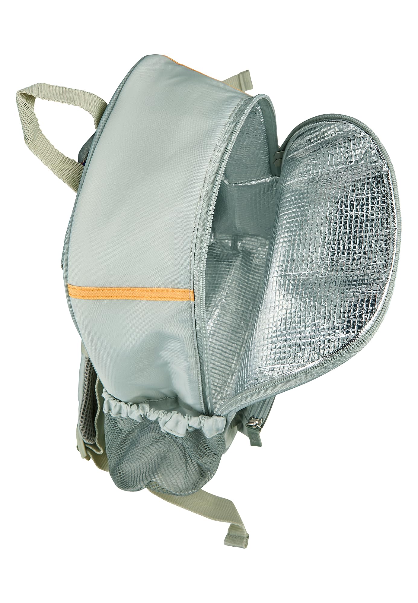 Sterntaler Kindergarten Set Löwe Leo – Unisex Multipack mit Löwen-Motiv – Enthält Kinderrucksack mit Kühlfunktion, Brotdose und Trinkflasche – Farbe Steingrau