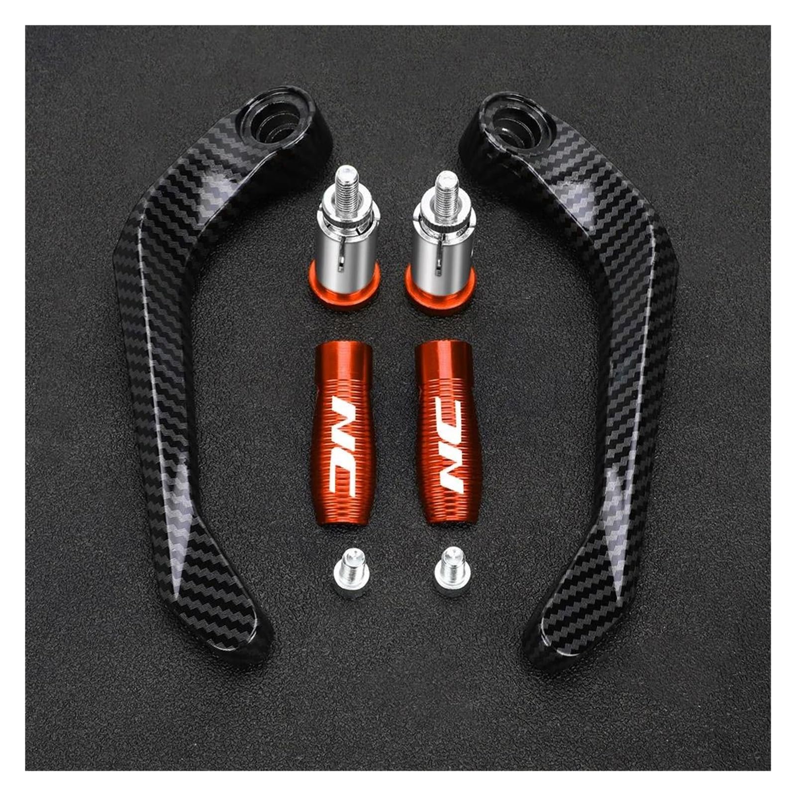 Yuhow Orange2 Motorcycle Joystick Guards For Nc700 Nc750 Nc750s Nc750x Nc700s Nc700x Nc(Orange2)