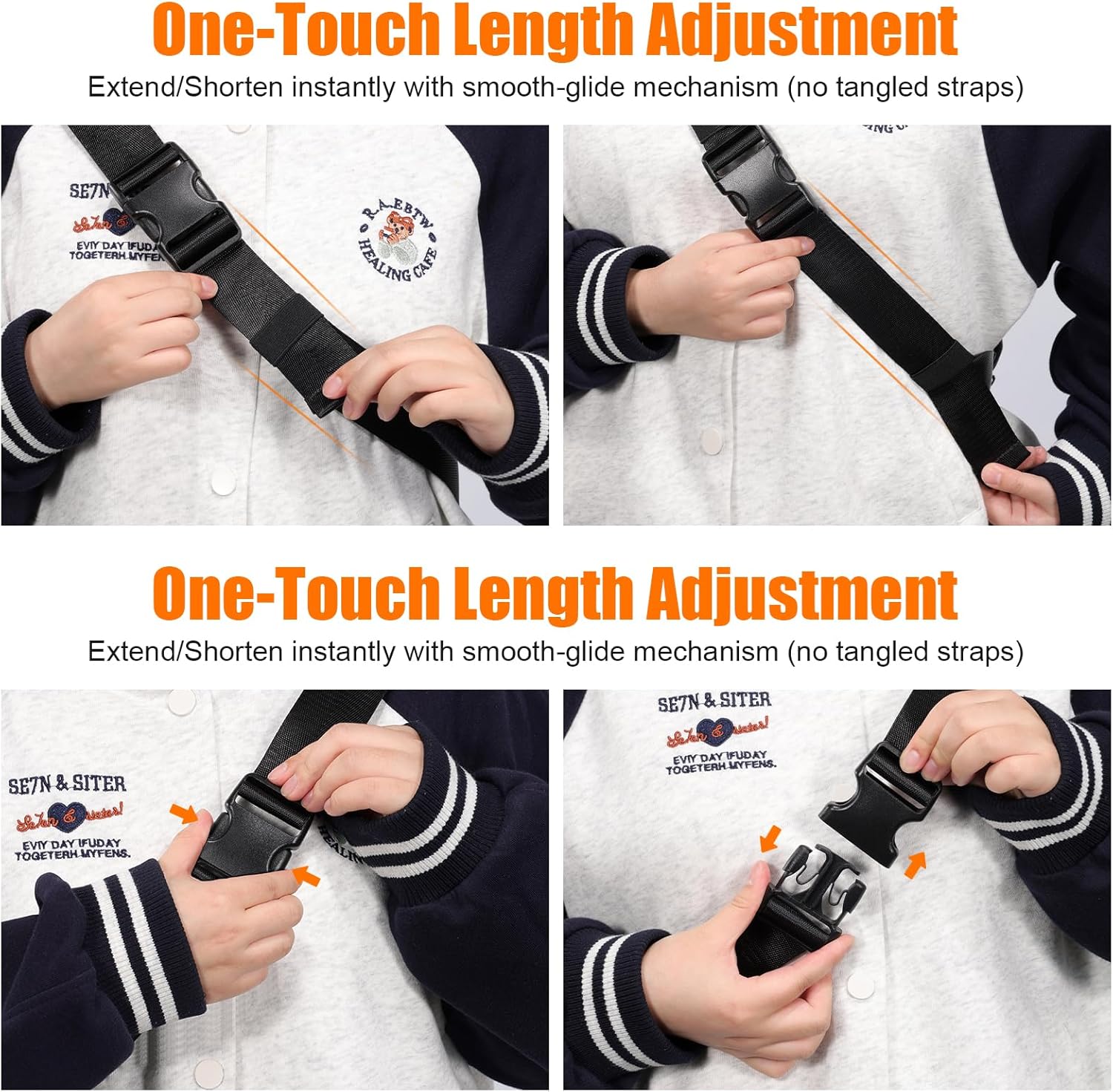 OSOE Water-Resistant Sling Bag for Men, Convertible Waist Packs to Crossbody Chest Bag, RFID Blocking, Lightweight Daypack for Travel, Hiking, EDC - Image 9