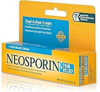 Vista 10 de Neosporin + Crema de doble acción para aliviar el dolor, 0.5 onzas