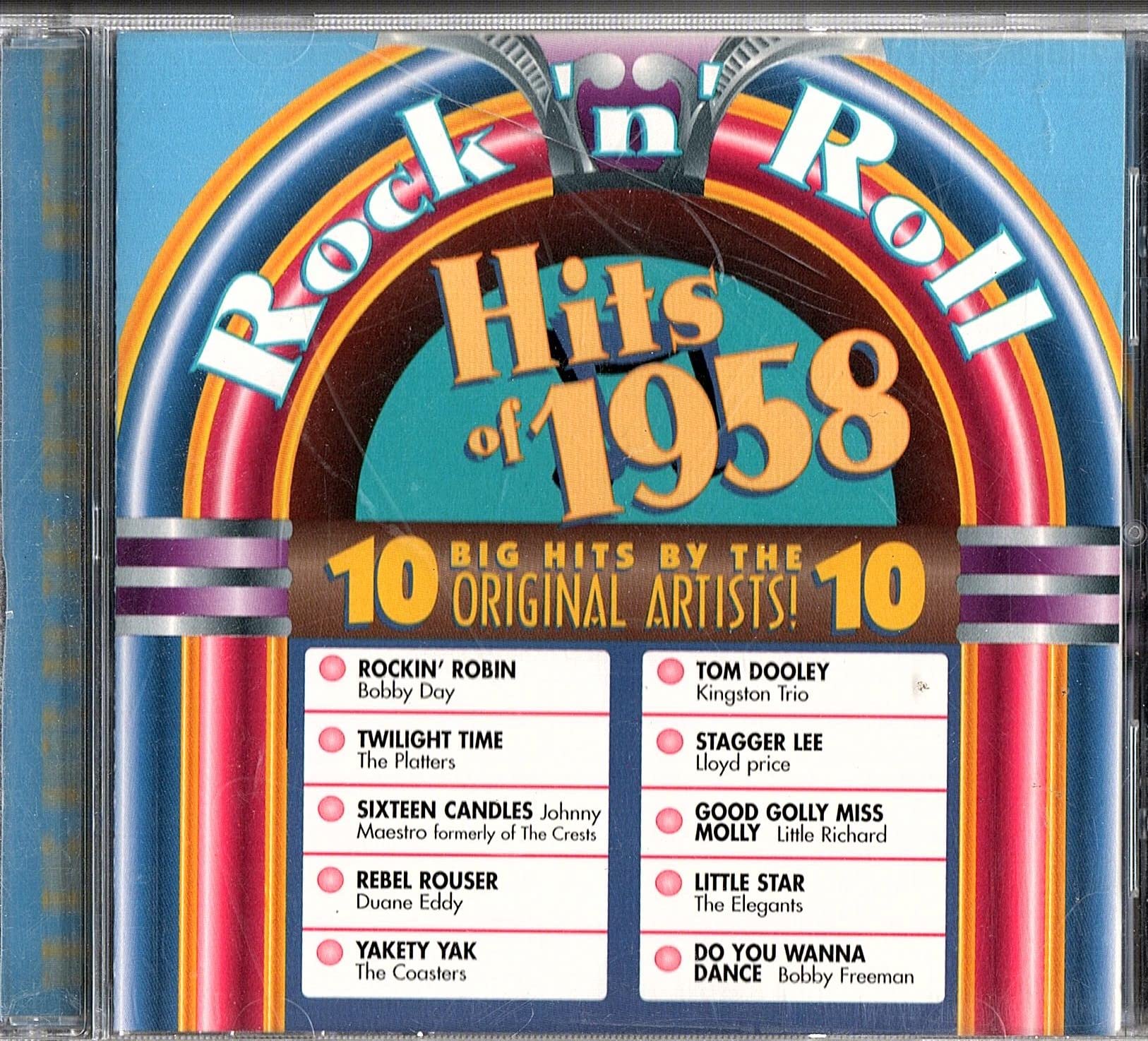 Rock 'n' Roll Hits of 1958 [Audio CD]