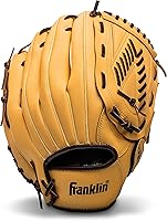 Vista 13 de Franklin Sports Field Master Baseball + Softball Glove - Field Master Adult + Youth Baseball + Softball Mitt - Men's + Women's Gloves - Right Hand