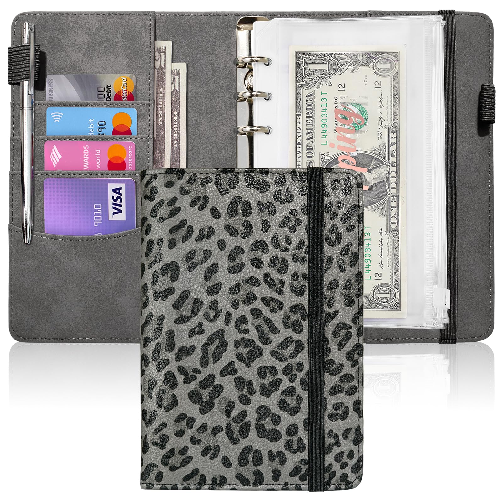 A6 Budget Binder for Money Saving, Budget Planner, Money Organizer for Cash
