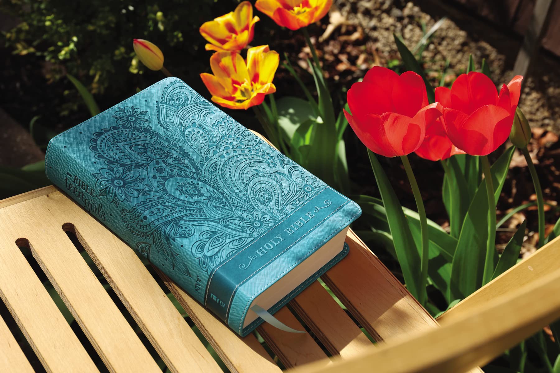 NIV Bible for Teen Girls: New International Version, Caribbean Blue, Leathersoft