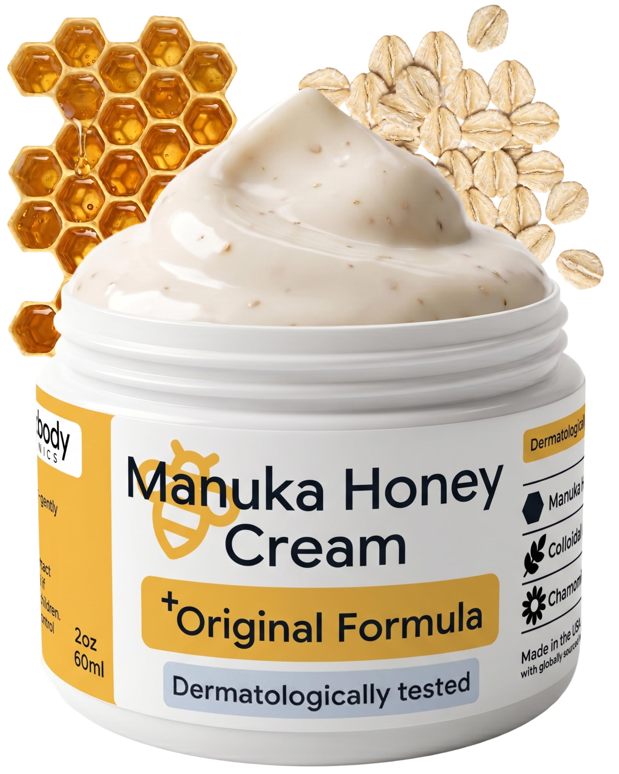Clearbody Organics Manuka Honey & Colloidal Oatmeal