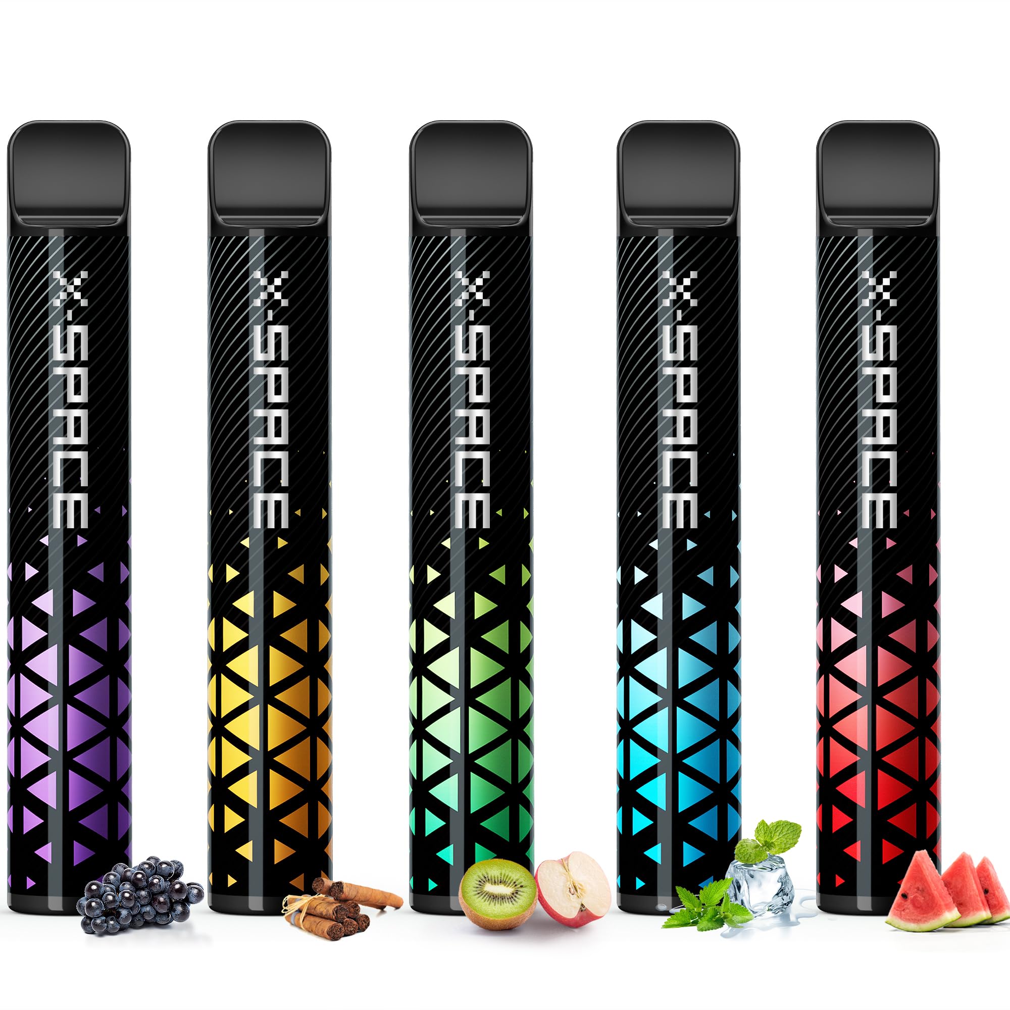 Amazon | 電子タバコ シーシャ ベイプ 使い捨て vape 5風味セット 