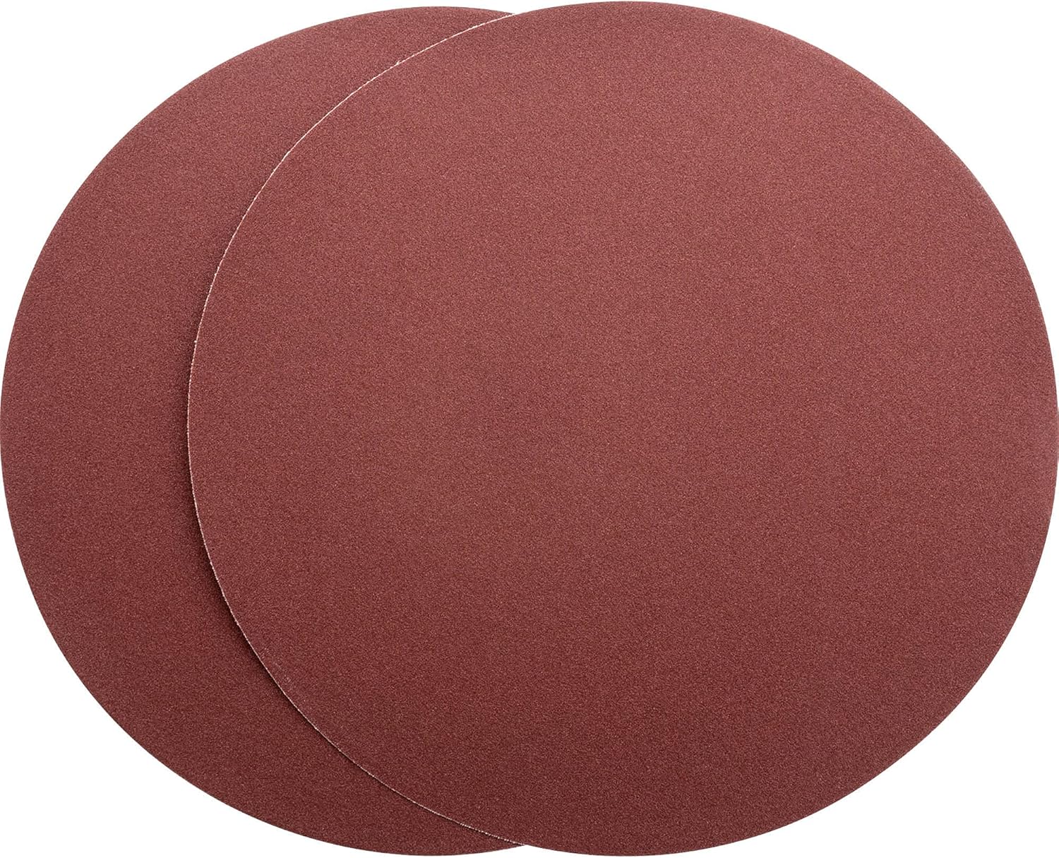 Woodstock D1336 12-Inch Diameter PSA 80 Grit Aluminum Oxide Sanding Disc, 2-Pack - - 