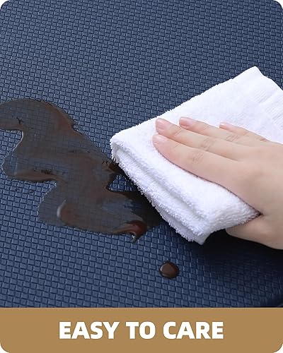 Miniatura 16 de Color&Geometry - Alfombras de cocina antideslizantes e impermeables Alfombra de cocina acolchada Alfombra antifatiga para pararse de 30 x 18