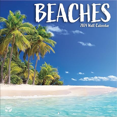 Turner Licensing Beaches 2024 Wall Calendar