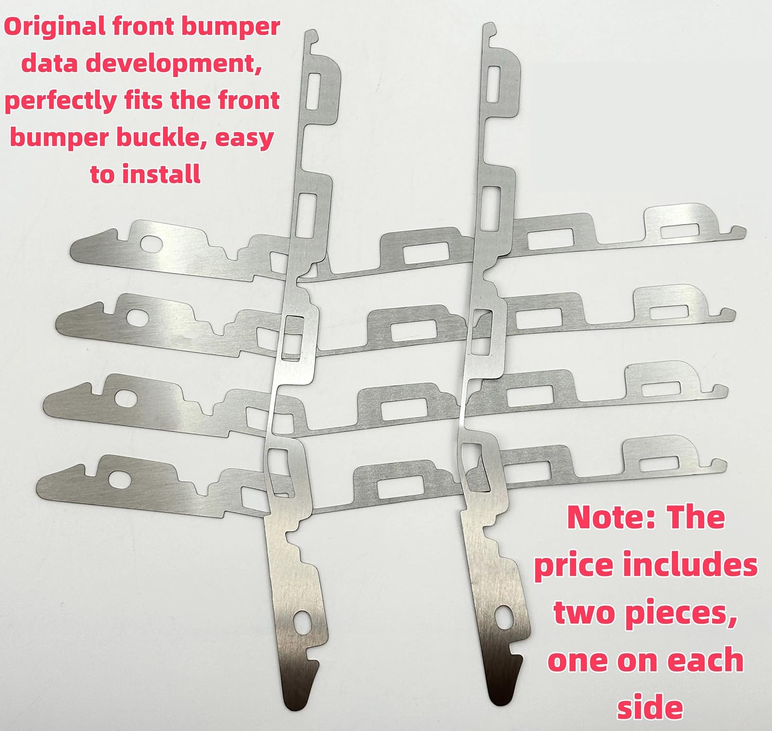 Front Bumper Repair Metal Plate for Hyundai Elantra 2020-2023