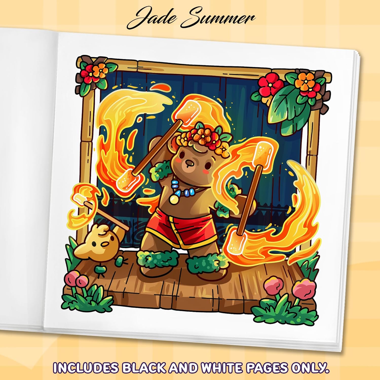 Cozy Hawaii: Relaxing Coloring Book for All 5 Cozy Hawaii: Relaxing Coloring Book for All - Image 5