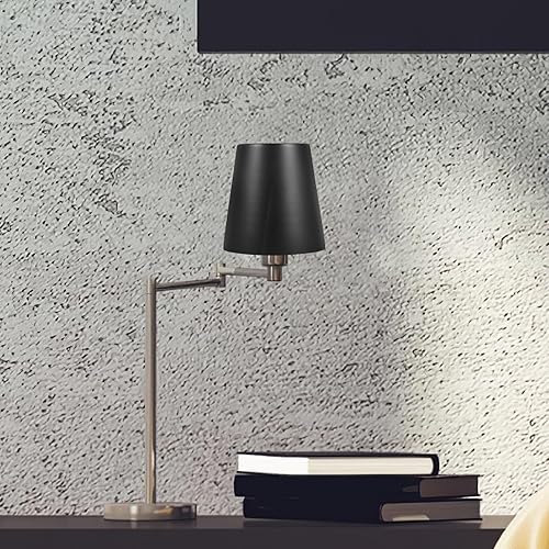 Miniatura 2 de Housoutil Pantalla de lámpara de metal con barril, pantalla de lámpara colgante de hierro, pantalla de lámpara colgante de hierro para reemplazo de