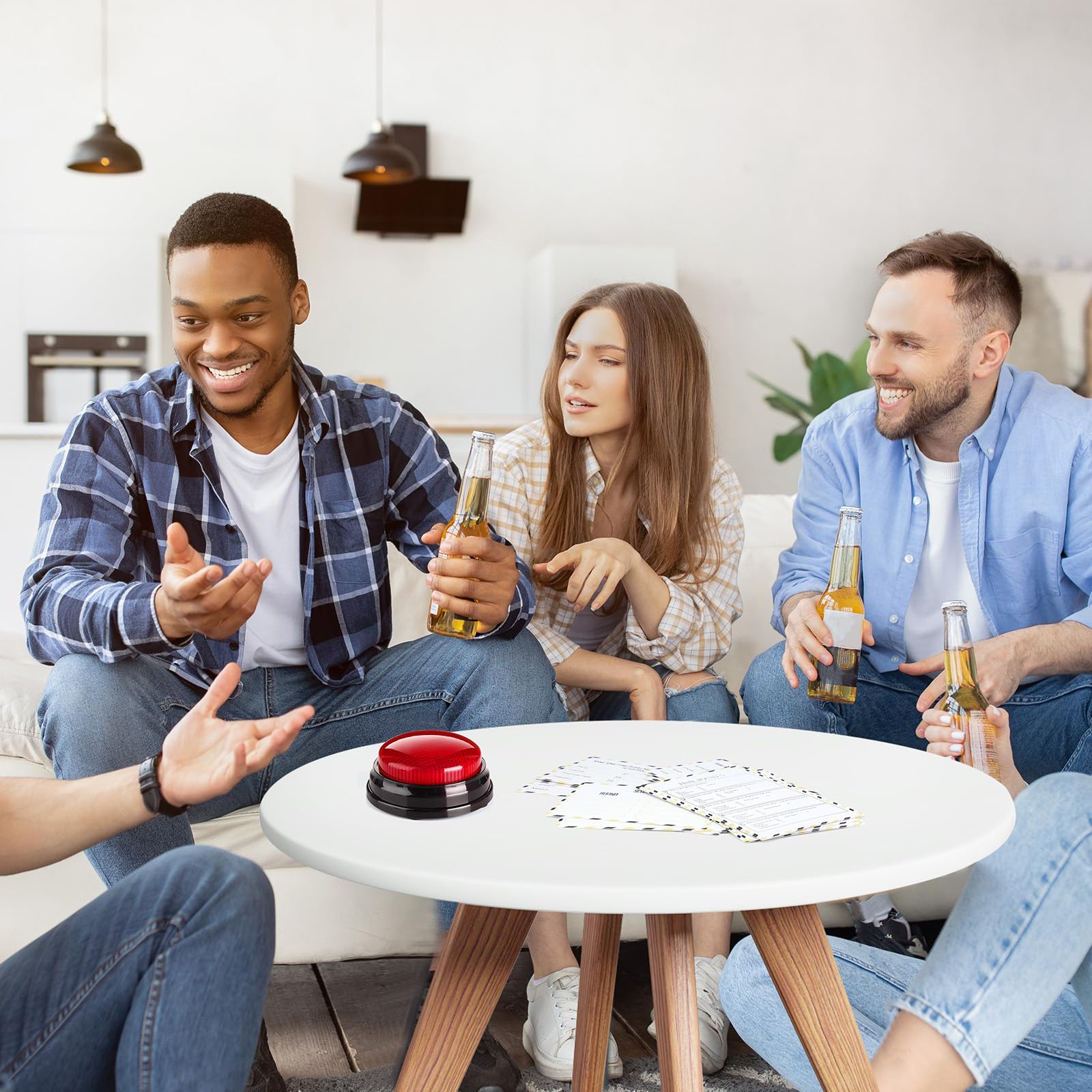 Abschluss-freundliches Feud-Spiel mit 2 Antwort-Summern, Grad Feud Karten für Familienspielabend, Spaß, Quiz für Klassenparty, Gruppen, Clubs, Teambuilding