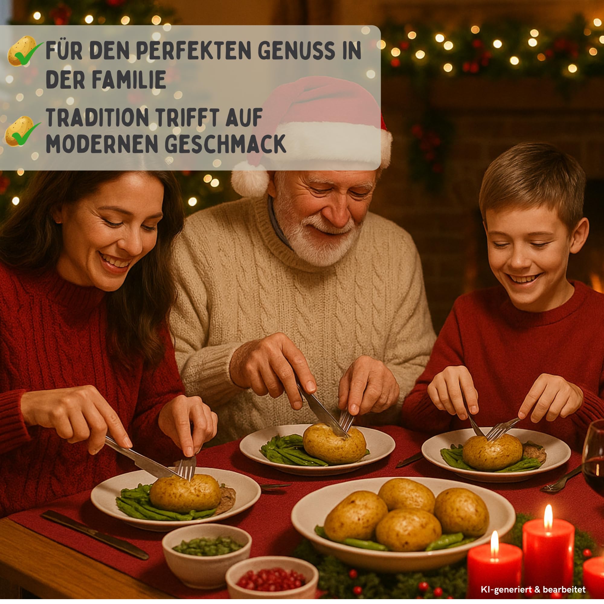 FRUCHTVERSAND24® Ofenkartoffel (Speisekartoffel), Sorte: Bernina, Inhalt: 2,5 kg (ca. 5-8 Stück), ideal für die Zubereitung als Backofen-Kartoffel