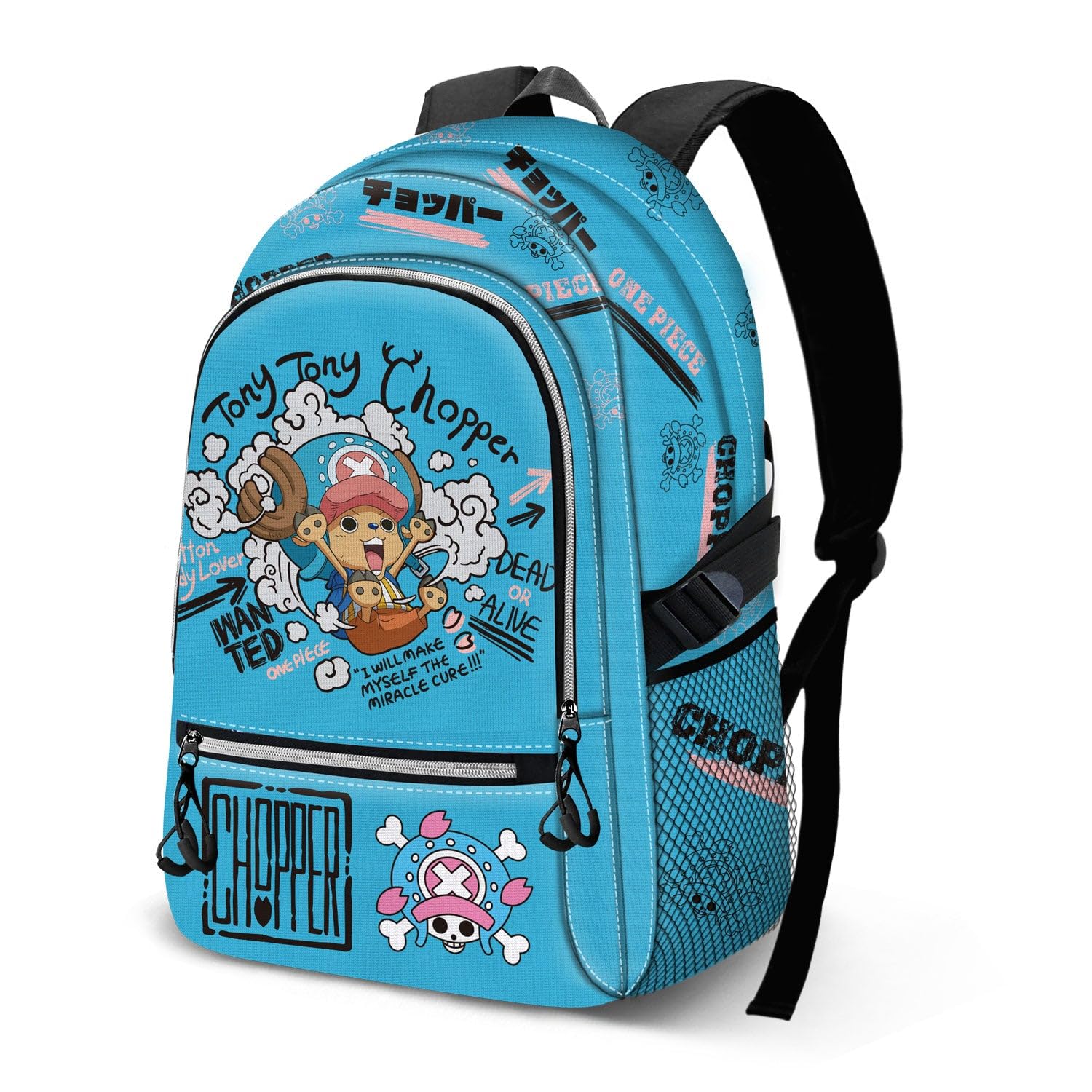 One Piece Chopper-Fight Rucksack 3.0, Blau 31 x 41 cm, Kapazität 22 L
