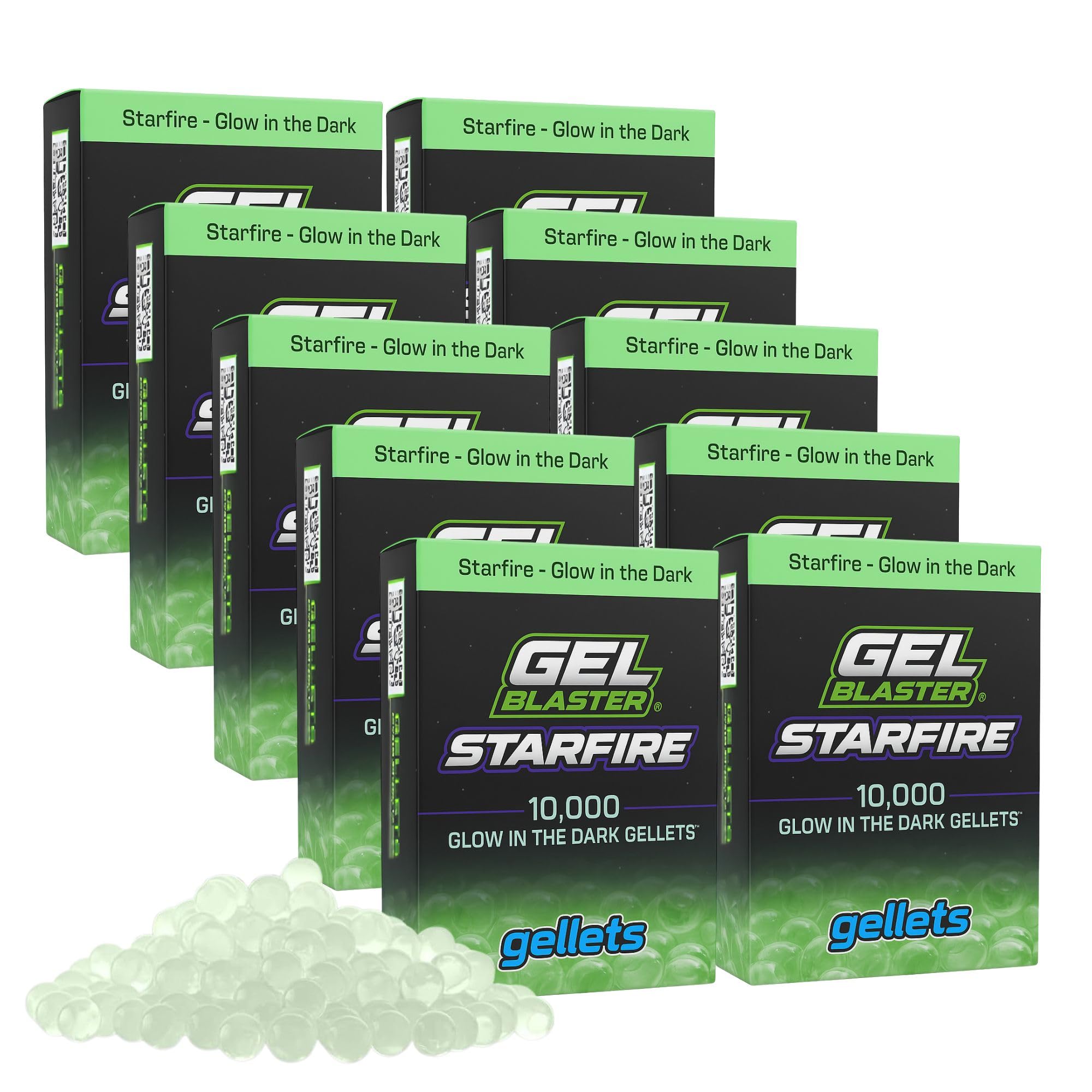 Gel Blaster 100,000 Gellets Refill Ammo, Made for Gel Blasters, Non-Toxic, Water Based Gel Balls