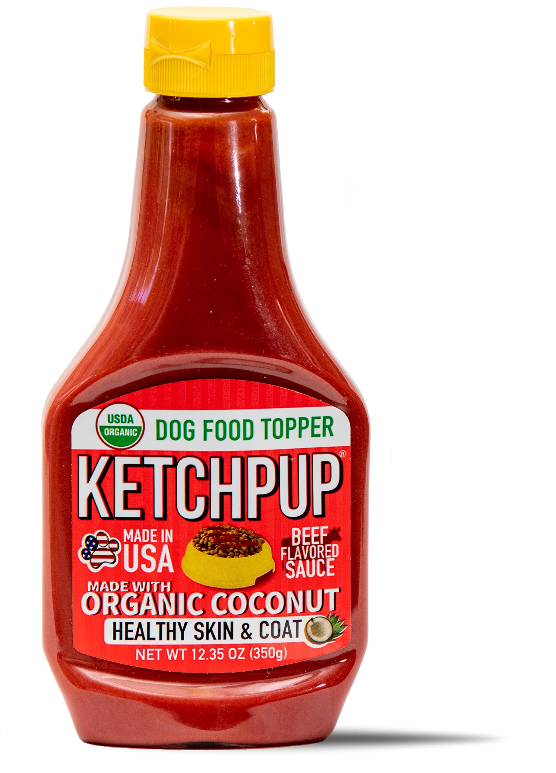 Buy KetchPup Ketchup for Dogs, Dog Food Topper, Coconut Oil, Made in