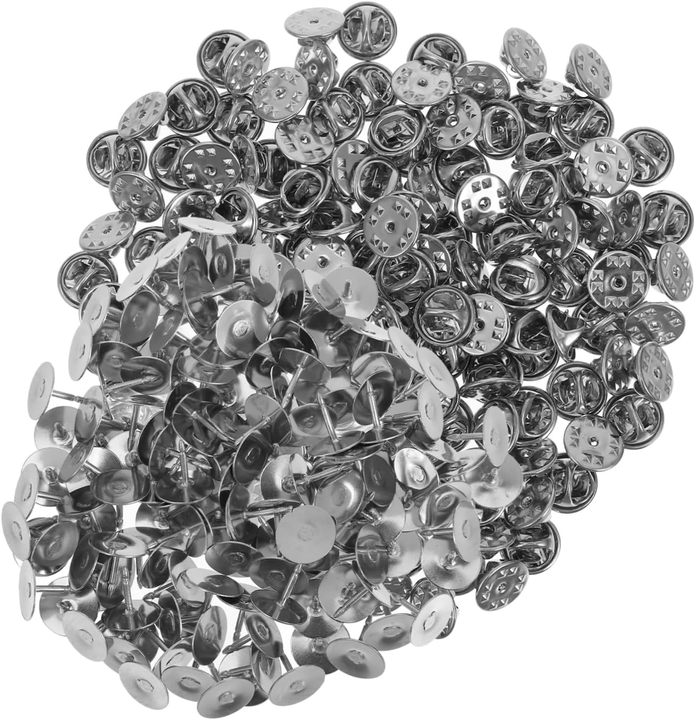 Gadpiparty 150sets Butterfly Clutch Pin Backs for Crafts of Secure Locking Easy Installation for Brooches Tie Tacks and Jewelry Making