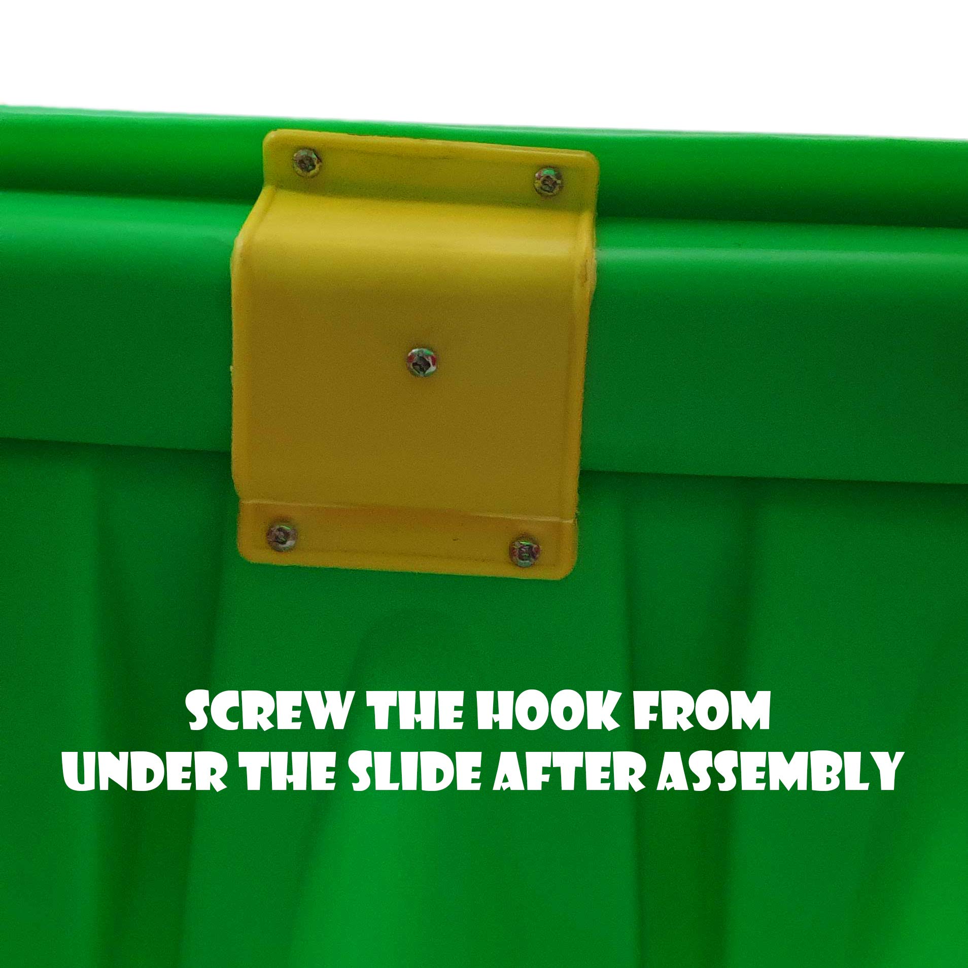eHomeKart Garden Slide For Kids - Playgro School Bus Garden Slider - Perfect For Home/Indoor Or Outdoor - L125 X B47 X H80 Cm (School Bus Slide), Multicolor 3
