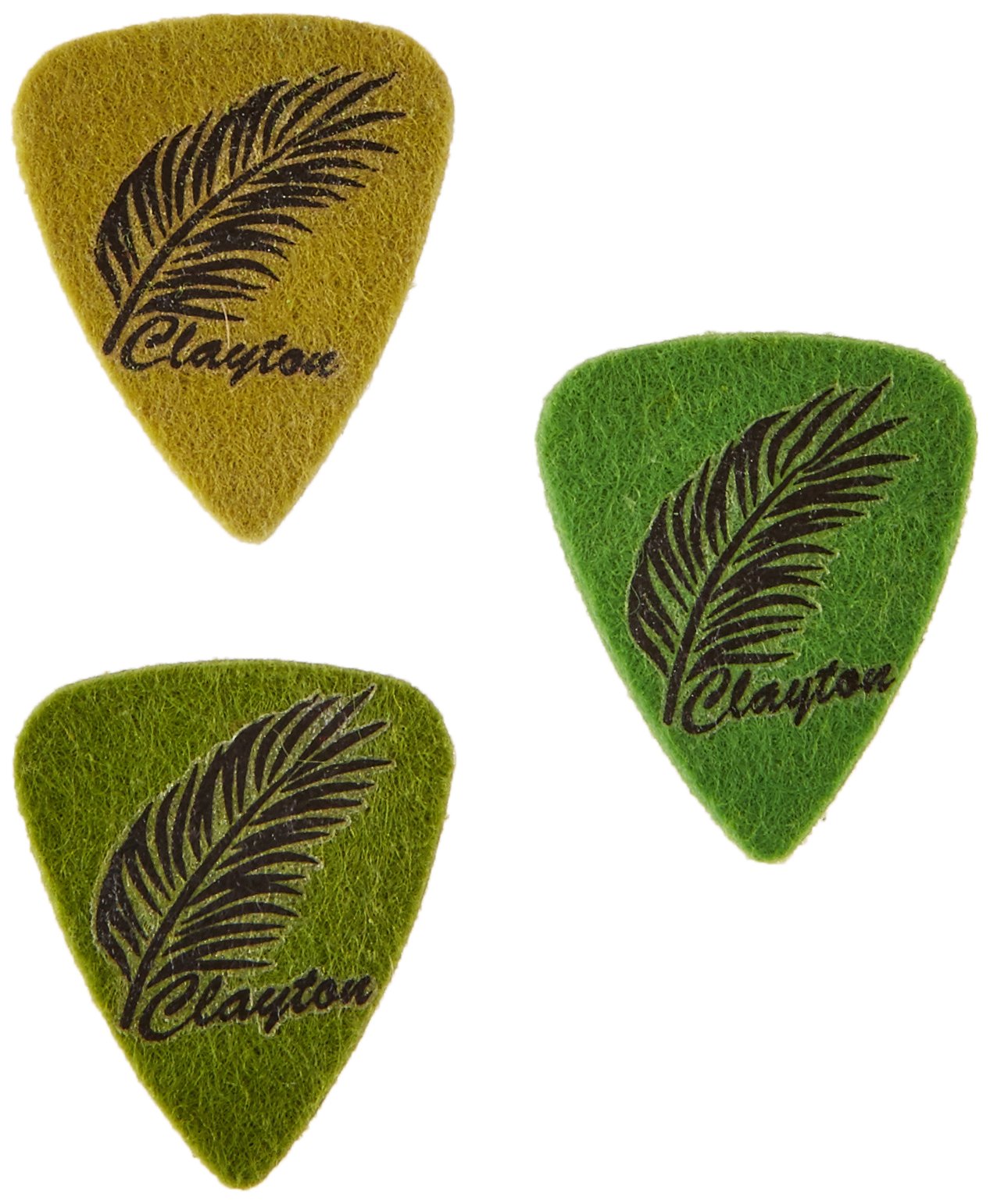 CLAYTONUKE PICKS STANDARD FELT WAVE 3PCS