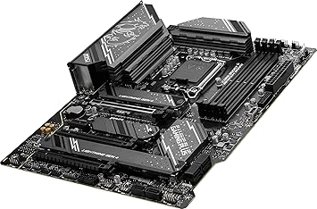 MSI Z790 Gaming Plus WiFi-AMZ Gaming Motherboard (Support 14th/13th/12th Gen Intel Processors, LGA 1700, DDR5, PCIe 5.0, M.2 Slots, 2.5Gbps LAN, USB 3.2 Gen2, Wi-Fi 6E, Bluetooth 5.3, ATX)